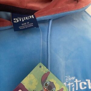 Disney Blue Stitch Puffer Jacket